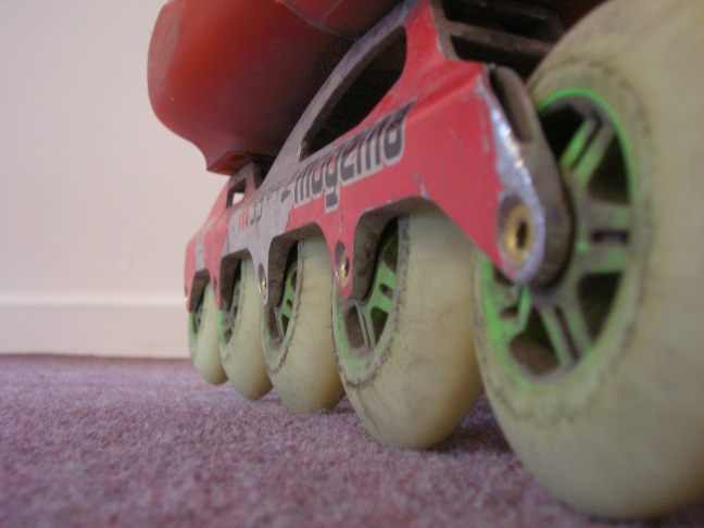 Mes rollers de dessous ;-).